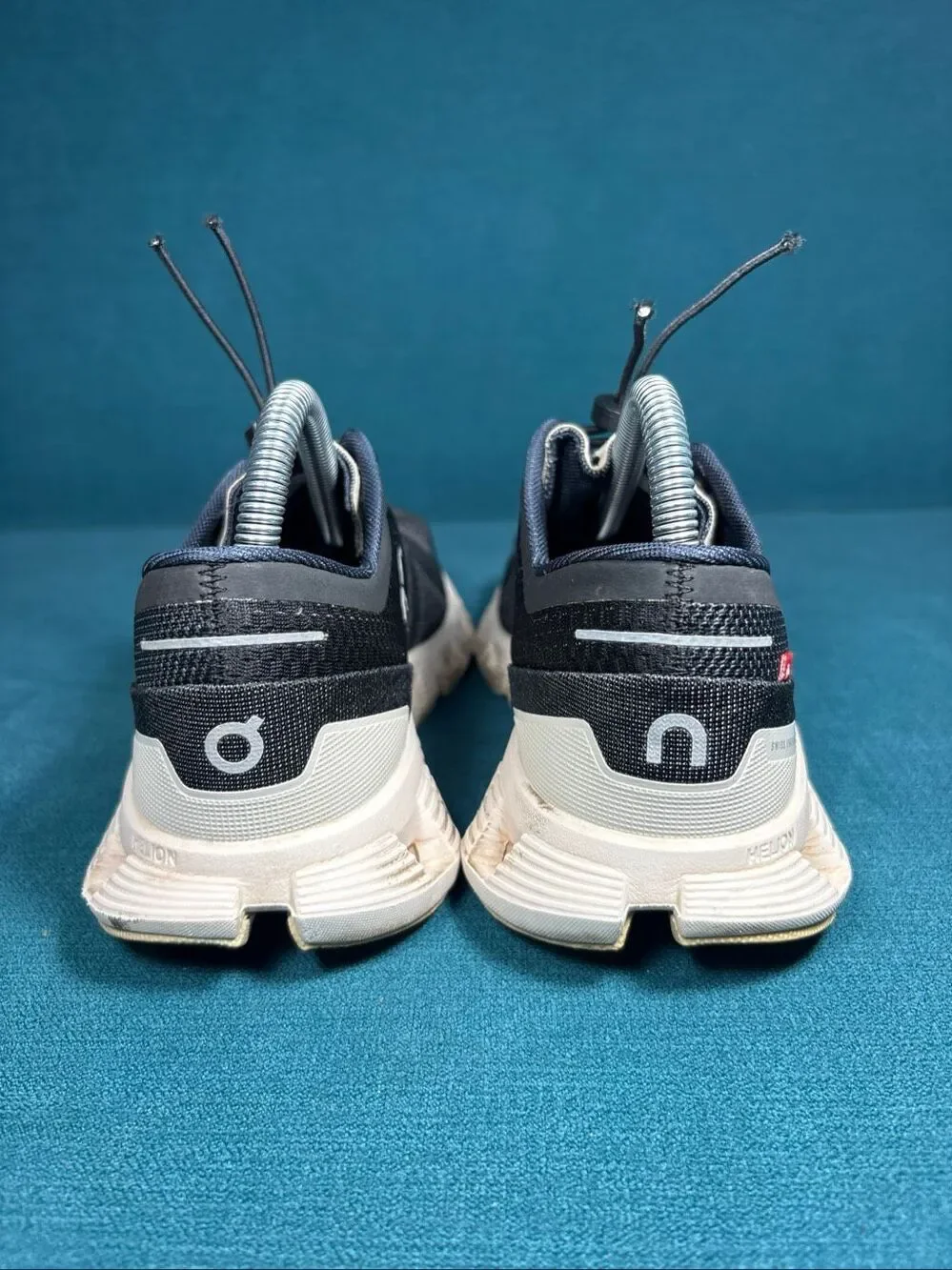 On Cloud X Womens Size 8.5 Black Cream Running Shoes Sneakers 40.99592